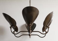 6 ARM OIL RUBBED BRONZE CHANDELIER - 3996150