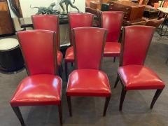 6 Art Deco French Dining Room or Side Chairs - 1999527