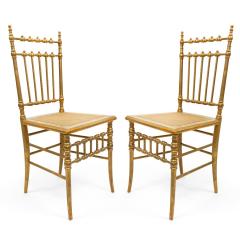 6 French Victorian Ballroom Side Chairs - 4734996