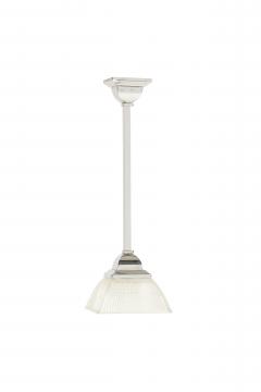 6 Holophane Square Hanging Lights - 4161941
