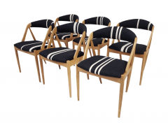 6 Kai Kristainsen Model 31 Solid Oak Danish Dining Chairs - 2573154
