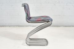 6 Steel Gastone Rinaldi Dining Chairs for Rima Italy 1970 - 2751241