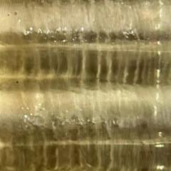 6 Tier Smoke Corrugated Glass Round Chandelier 36 Diameter - 4046926