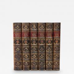 6 Vols Edward Gibbon The History of the Decline and Fall of the Roman Empire - 3202493