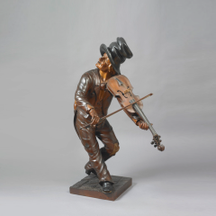 Figure of a Violin Player c 1850 1865 - 6564