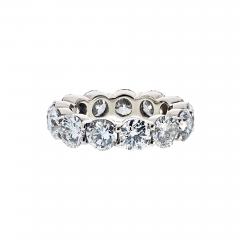 7 15cttw Round Brilliant Cut Diamond Eternity Ring - 4553381