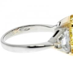 7 CARAT RADIANT CUT DIAMOND FANCY YELLOW GIA 7 05 CARAT FANCY YELLOW VS2 - 2926250