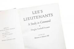 7 Volumes Douglas Southall Freeman Lees Lieutenants R E Lee A Biography  - 3456078