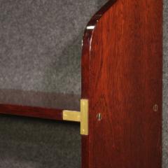 70s English wall bookcase in mahogany - 4202095