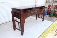 7ft Chinese Chippendale Console or Bar - 3216252