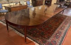 8 foot Louis XVI Mahogany Dining Table Of 5 30m Long - 4240181