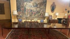 8 foot Louis XVI Mahogany Dining Table Of 5 30m Long - 4240182