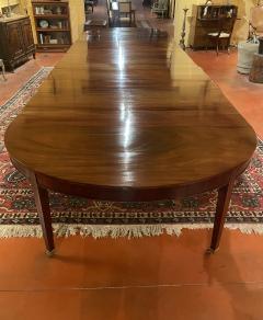 8 foot Louis XVI Mahogany Dining Table Of 5 30m Long - 4240187