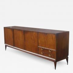 8FT Vintage Wood Credenza Breakfront Sideboard Buffet - 2804670