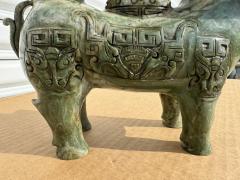 9 5 x 10 5 Jade Ram Incense Burner - 4438155