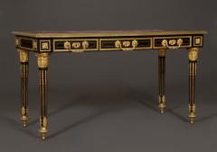 9034 A FINE EBONIZED AND GILT BRONZE MOUNTED BUREAU - 3554226