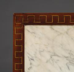 9237 AN UNUSUAL PAIR OF MAHOGANY SIDE TABLES - 3584623