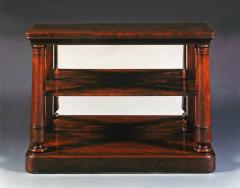 9343 AN INTERESTING PAIR OF MAHOGANY ETAGERES CUM SIDE TABLES - 3584608