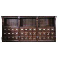 9FT Antique Early 20th Century Apothecary Cabinet - 2636705