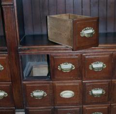 9FT Antique Early 20th Century Apothecary Cabinet - 2636707