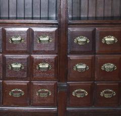 9FT Antique Early 20th Century Apothecary Cabinet - 2636716