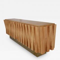 9FT Italian Oak Sideboard Credenza by La Studio - 2602779