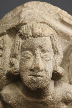 A 12th Century Romanesque Stone Capital Fragment - 271679
