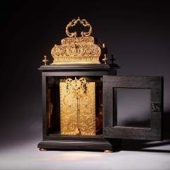 A 17th Century William and Mary eight day double basket table clock by Asselin - 4046496