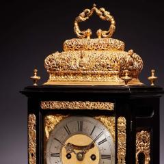 A 17th Century William and Mary eight day double basket table clock by Asselin - 4046499