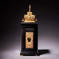 A 17th Century William and Mary eight day double basket table clock by Asselin - 4046500