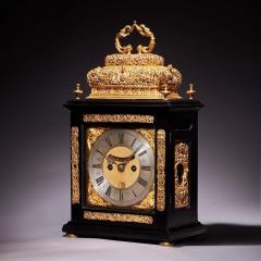 A 17th Century William and Mary eight day double basket table clock by Asselin - 4046502