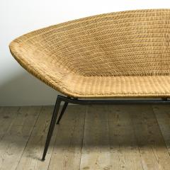 A 1960s Wicker Sofa - 3576375