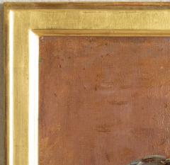 A 19TH CENTURY FRENCH SCHOOL STUDY OF A HORSE OIL ON CANVAS ON BOARD - 4598541