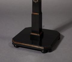 A 19th C Anglo Indian Floor Lamp in Solid Ebony and Quill Work - 3513940