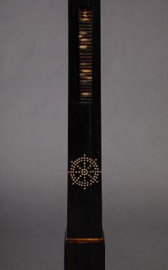 A 19th C Anglo Indian Floor Lamp in Solid Ebony and Quill Work - 3513941