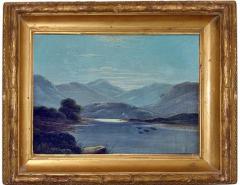 A 19th Century American Lake Landscape in Oil - 3256095