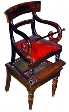 A 19th Century American Victorian Mahogany Child s Chair - 3353725