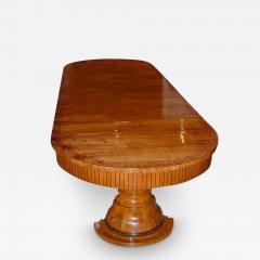 A 19th Century Biedermeier Walnut and Ebony Dining Table - 3419357