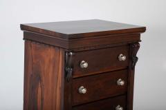 A 19th Century Brazilian Rosewood Six Drawer Wellington High Cabinet - 4444804