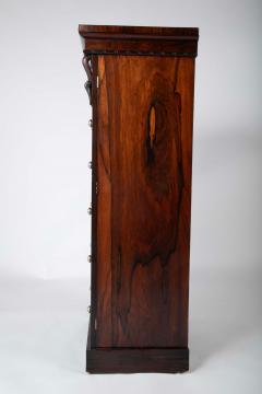 A 19th Century Brazilian Rosewood Six Drawer Wellington High Cabinet - 4444812