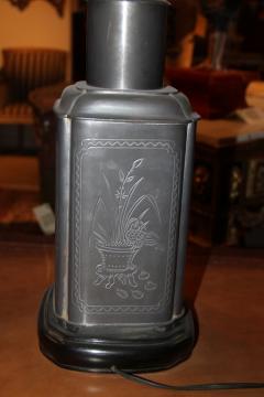 A 19th Century Chinese Pewter Lamp - 3256111