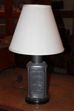 A 19th Century Chinese Pewter Lamp - 3256120