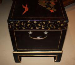 A 19th Century Chinese Pigskin Wrapped Chinoiserie Coffer - 3353535