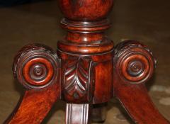 A 19th Century English Regency Burl Mahogany Games Table - 3656594