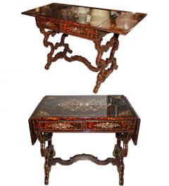 A 19th Century English Tortoiseshell Sofa Table - 3656718