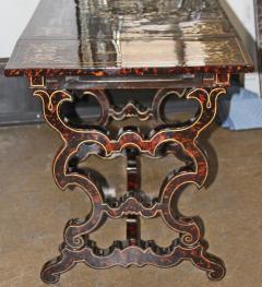 A 19th Century English Tortoiseshell Sofa Table - 3656784