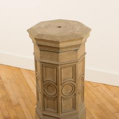 A 19th Century English terracotta pedestal circa 1860 - 1661120