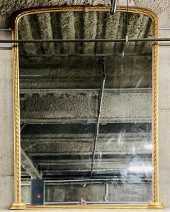A 19th Century French Over the Mantle Mirror Monumental Standing  - 2564755
