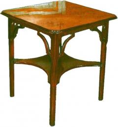 A 19th Century Georgian Revival Mahogany Side Table - 3400197