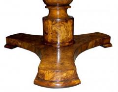 A 19th Century Italian Burl Elm Wood Center Table - 3749361